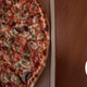 Windsor-style pizza from Anthonino’s with matchstick-cut pepperoni